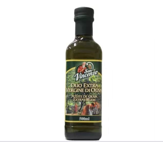 Azeite de Oliva Extravirgem, marca Vincenzo (Foto: Reprodução / Google Shopping) Azeite de Oliva Extravirgem, marca Vincenzo (Foto: Reprodução / Google Shopping)