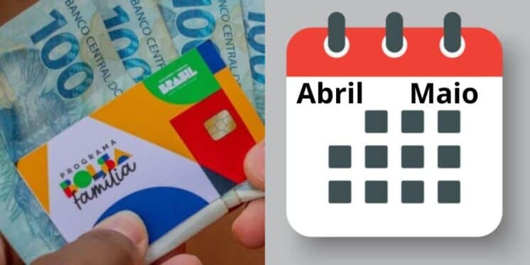 Calendário e valores do Bolsa Família de abril e maio foram divulgados (Reprodução: Montagem TV Foco) Calendário e valores do Bolsa Família de abril e maio foram divulgados (Reprodução: Montagem TV Foco)