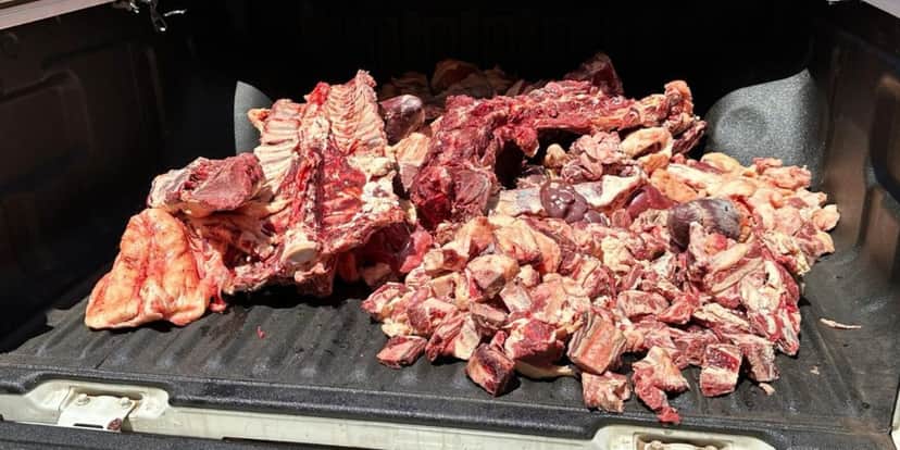 137kg de carne foram consideradas impróprias para consumo (Reprodução: Foto/Decon) 137kg de carne foram consideradas impróprias para consumo (Reprodução: Foto/Decon)