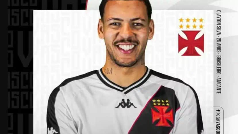 Clayton Silva é o novo reforço do Vasco (Foto: Reprodução/ Internet) Clayton Silva é o novo reforço do Vasco (Foto: Reprodução/ Internet)
