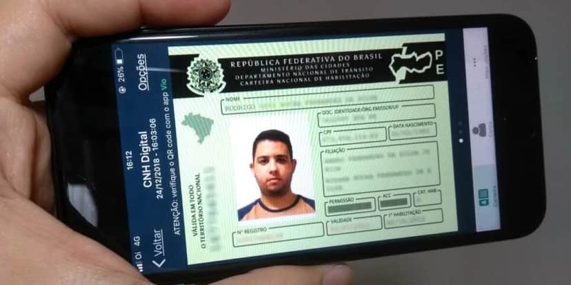 CNH digital facilita a vida dos motoristas (Reprodução: Internet) CNH digital facilita a vida dos motoristas (Reprodução: Internet)