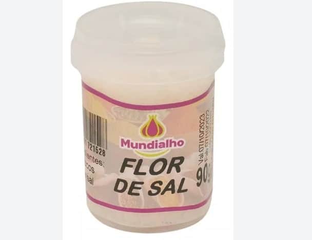 Flor de Sal marca Mundialho (Foto: Reprodução / Google Shopping) Flor de Sal marca Mundialho (Foto: Reprodução / Google Shopping)