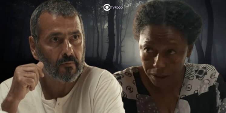 José Inocêncio (Marcos Palmeira) e Inácia (Edvana Carvalho) em Renascer (Foto: Reprodução / Globo / Montagem TV Foco) José Inocêncio (Marcos Palmeira) e Inácia (Edvana Carvalho) em Renascer (Foto: Reprodução / Globo / Montagem TV Foco)