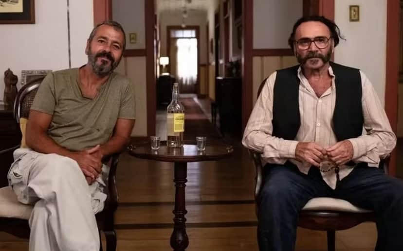 José Inocêncio (Marcos Palmeira) e Rachid (Almir Sater) em Renascer (Foto: Reprodução / Globo) José Inocêncio (Marcos Palmeira) e Rachid (Almir Sater) em Renascer (Foto: Reprodução / Globo)