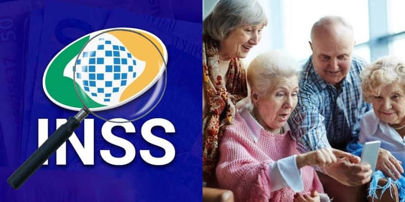 Aposentados em festa com revisão do INSS armada (Reprodução: Montagem TV Foco) Aposentados em festa com revisão do INSS armada (Reprodução: Montagem TV Foco)