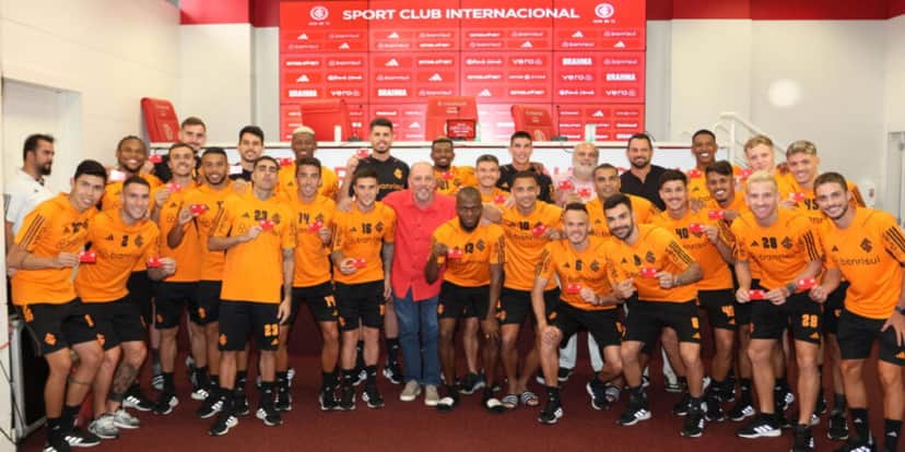 Elenco do Internacional 2024 (Foto: Divulgação) Elenco do Internacional 2024 (Foto: Divulgação)
