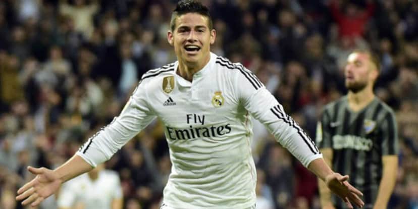 James Rodríguez jogou pelo Real Madrid (Foto: Divulgação) James Rodríguez jogou pelo Real Madrid (Foto: Divulgação)