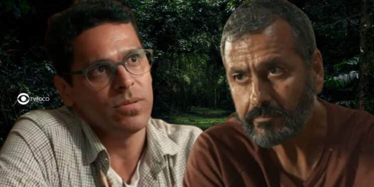 José Augusto e José Inocêncio em Renascer (Foto: Reprodução / Globo / Montagem TV Foco) José Augusto e José Inocêncio em Renascer (Foto: Reprodução / Globo / Montagem TV Foco)