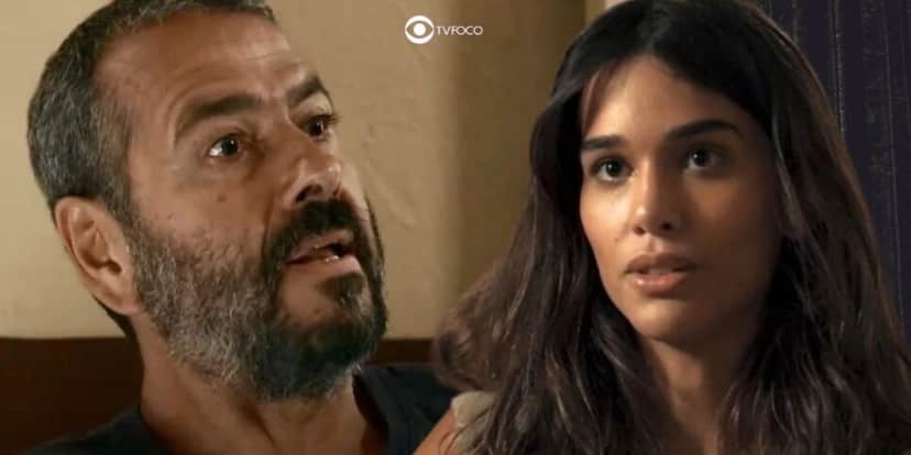 José Inocêncio e Mariana em Renascer (Foto: Reprodução / Globo / Montagem TV Foco) José Inocêncio e Mariana em Renascer (Foto: Reprodução / Globo / Montagem TV Foco)