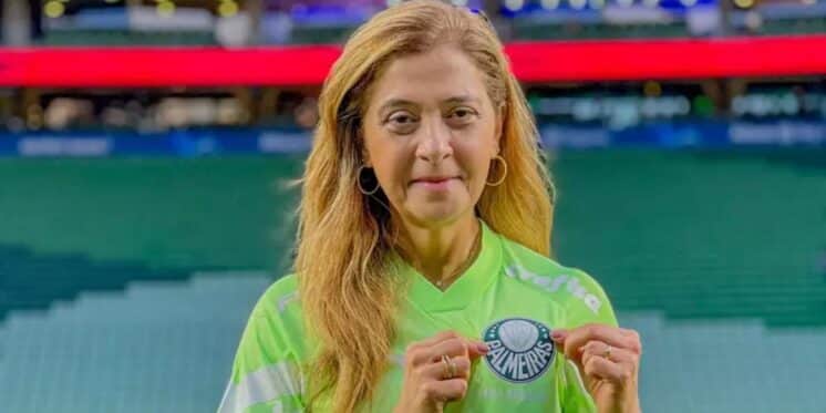 Leila Pereira tem mandato até o final de 2024 (Reprodução: Internet) Leila Pereira tem mandato até o final de 2024 (Reprodução: Internet)
