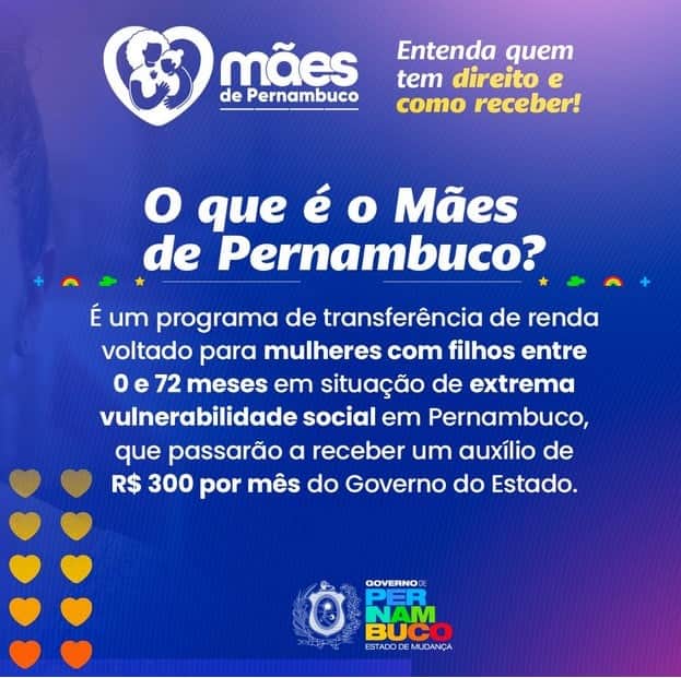 Mães de Pernambuco (Foto: Reprodução / Governo) Mães de Pernambuco (Foto: Reprodução / Governo)