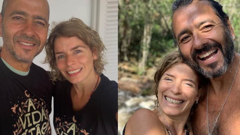 O ator ao lado da esposa (Foto: Reprodução / Instagram) O ator ao lado da esposa (Foto: Reprodução / Instagram)