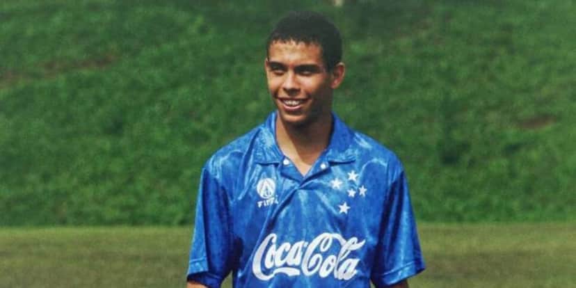 Ronaldo começou sua carreira no futebol no Cruzeiro (Reprodução/Foto: Cruzeiro/Divulgação) Ronaldo começou sua carreira no futebol no Cruzeiro (Reprodução/Foto: Cruzeiro/Divulgação)