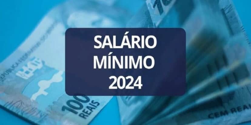 O salário mínimo nacional neste ano de 2024 está R$1.412 (Reprodução: Internet) O salário mínimo nacional neste ano de 2024 está R$1.412 (Reprodução: Internet)
