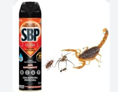 O SBP é um famoso inseticida (Foto: Reprodução / Google Shooping) O SBP é um famoso inseticida (Foto: Reprodução / Google Shooping)