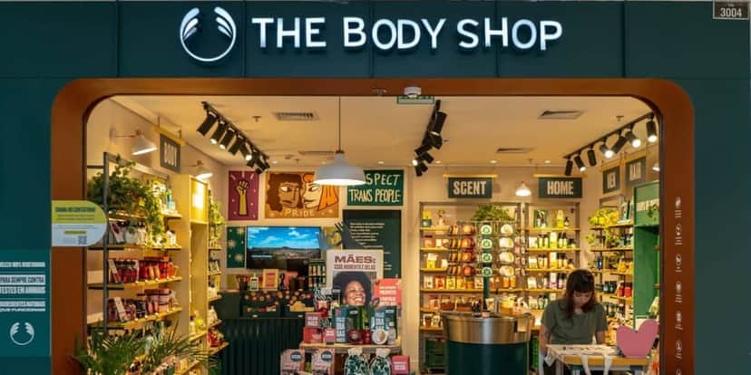 The Body Shop foi vendida pela Natura em novembro de 2023 (Reprodução: Internet) The Body Shop foi vendida pela Natura em novembro de 2023 (Reprodução: Internet)