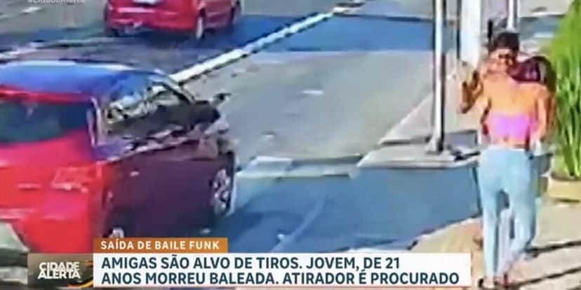 Cenas do crime (Reprodução/Cidade Alerta) Cenas do crime (Reprodução/Cidade Alerta)