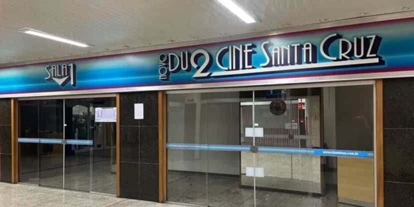 Cine Santa Cruz (Reprodução/G1) Cine Santa Cruz (Reprodução/G1)