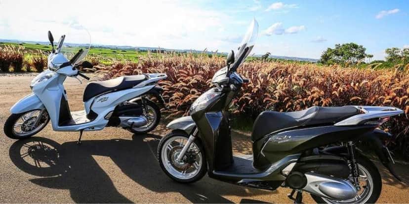 Honda SH 150i e SH 300 (Reprodução/MOTOO) Honda SH 150i e SH 300 (Reprodução/MOTOO)