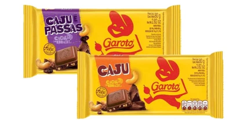 Biscoitos da Garoto (Reprodução/G1) Biscoitos da Garoto (Reprodução/G1)