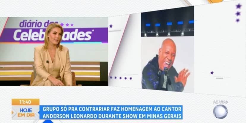 Programa Hoje em Dia (Reprodução/Record) Programa Hoje em Dia (Reprodução/Record)