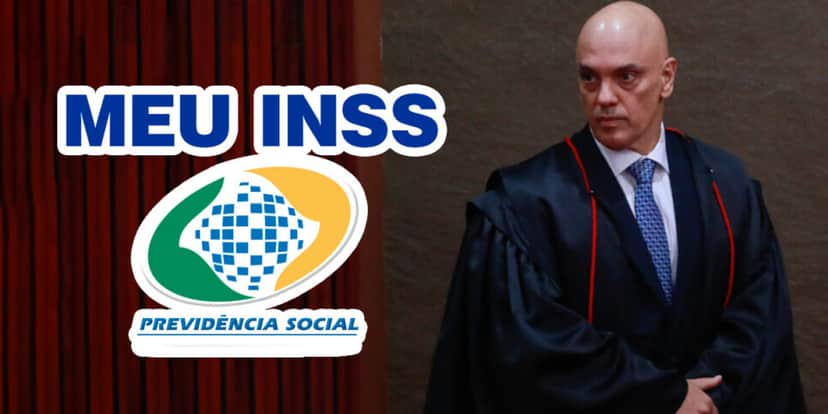 Alexandre de Moraes - INSS (Foto: Reprodução, Montagem - TV Foco) Alexandre de Moraes - INSS (Foto: Reprodução, Montagem - TV Foco)