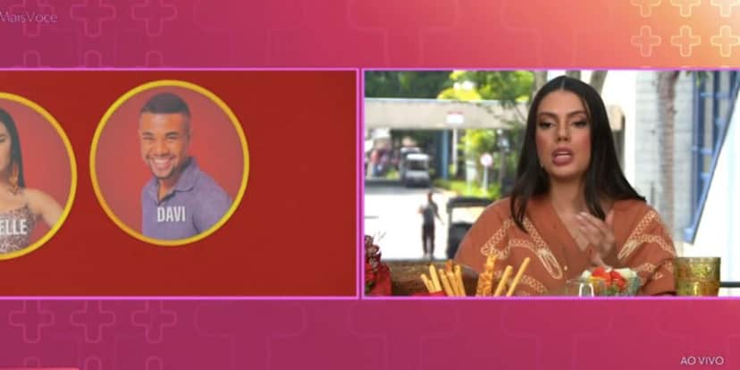 Fernanda no Mais Você (Foto: Reprodução / Globo) Fernanda no Mais Você (Foto: Reprodução / Globo)