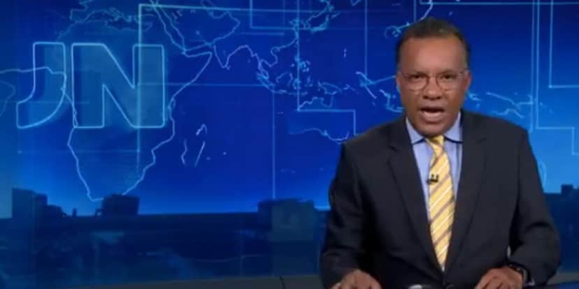 Heraldo Pereira no Jornal Nacional (Foto: Reprodução / Globo) Heraldo Pereira no Jornal Nacional (Foto: Reprodução / Globo)