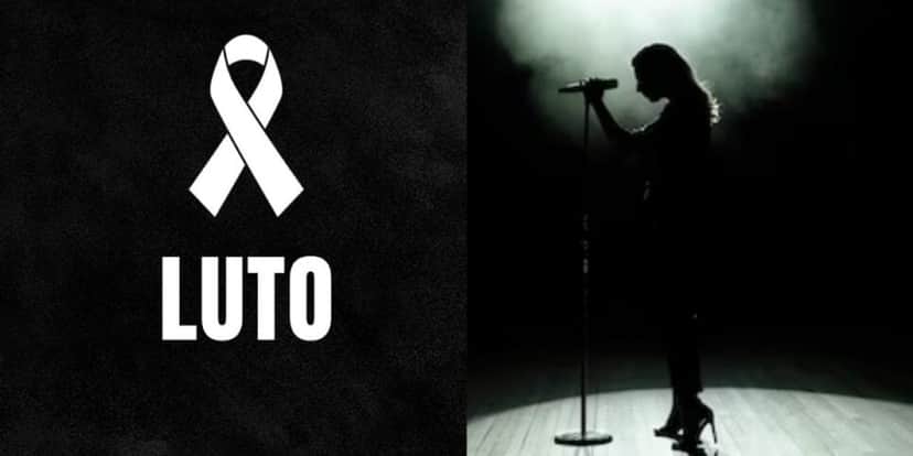 Imagem de luto e cantora (Fotos: Reproduções / Canva / Freepik) Imagem de luto e cantora (Fotos: Reproduções / Canva / Freepik)