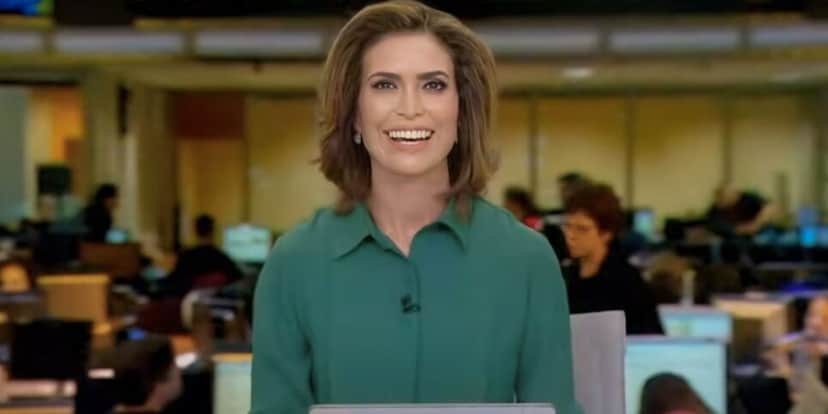 Giuliana Morrone no Jornal Hoje (Foto: Reprodução / Globo) Giuliana Morrone no Jornal Hoje (Foto: Reprodução / Globo)