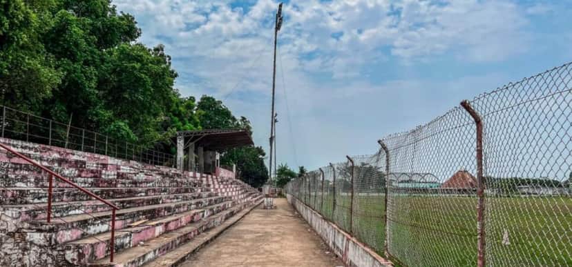 Clube está à beira da falência e com problemas na estrutura do estádio – Foto: Jardy Lopes Clube está à beira da falência e com problemas na estrutura do estádio – Foto: Jardy Lopes