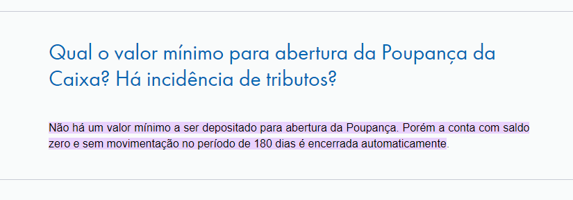 Comunicado da CAIXA sobre a poupança - Foto: Internet Comunicado da CAIXA sobre a poupança - Foto: Internet
