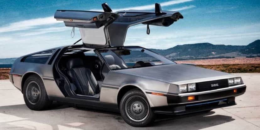 DeLorean DMC-12 fez sucesso no filme, mas não na vida real (Reprodução/Foto: DeLorean/Divulgação) DeLorean DMC-12 fez sucesso no filme, mas não na vida real (Reprodução/Foto: DeLorean/Divulgação)