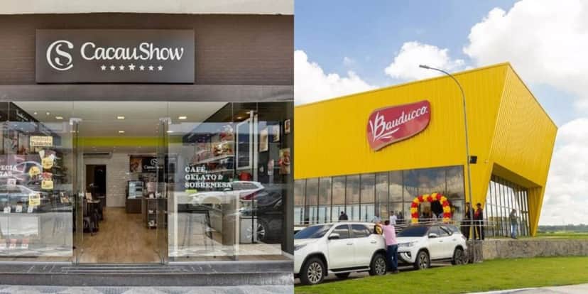 Cacau Show e Bauducco já se adequaram as novas normas (Reprodução: Montagem TV Foco) Cacau Show e Bauducco já se adequaram as novas normas (Reprodução: Montagem TV Foco)