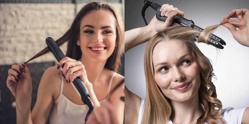Separe mechas pequenas para passar a chapinha (Reprodução: Internet) Separe mechas pequenas para passar a chapinha (Reprodução: Internet)