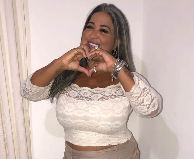 Cida Marques em foto recente publicada em suas redes sociais (Foto: Reprodução / Instagram) 