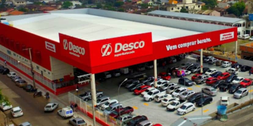 A rede vai dobrar a quantidade de lojas até 2028 (Reprodução: Desco Atacado/Divulgação) A rede vai dobrar a quantidade de lojas até 2028 (Reprodução: Desco Atacado/Divulgação)