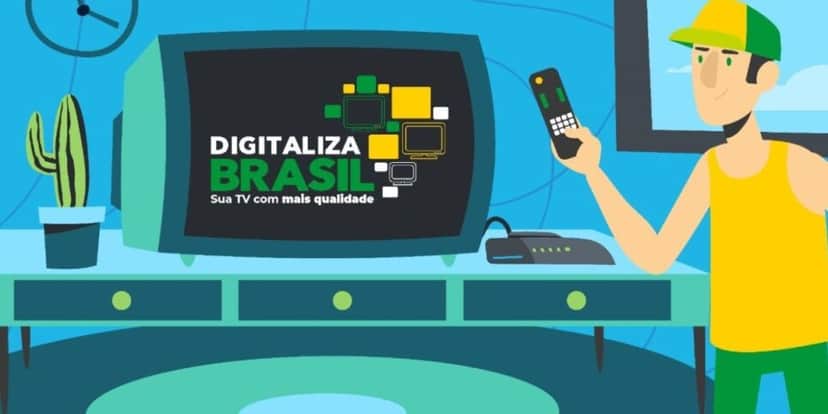 Digitaliza Brasil visa uma melhor qualidade de transmissão aos brasileiros (Reprodução: Governo) Digitaliza Brasil visa uma melhor qualidade de transmissão aos brasileiros (Reprodução: Governo)