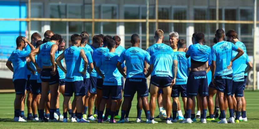 Elenco do Grêmio - (Foto: Reprodução / Internet) Elenco do Grêmio - (Foto: Reprodução / Internet)
