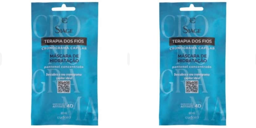 Sachet Máscara De Reconstrução Siàge Terapia dos Fios Cronograma Capilar 60ml Sachet Máscara De Reconstrução Siàge Terapia dos Fios Cronograma Capilar 60ml