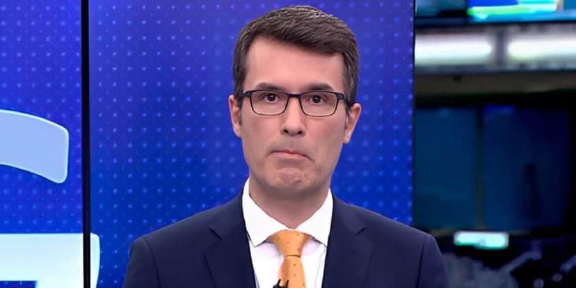 O jornalista também apresentou 'O Globo' (Reprodução: Globo) O jornalista também apresentou 'O Globo' (Reprodução: Globo)