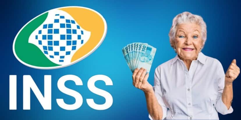 Idoso segurando dinheiro ao lado do logo do INSS (Reprodução: Montagem TV Foco) Idoso segurando dinheiro ao lado do logo do INSS (Reprodução: Montagem TV Foco)