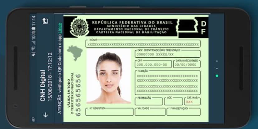 CNH digital pode substituir a física (Reprodução: Internet) CNH digital pode substituir a física (Reprodução: Internet)