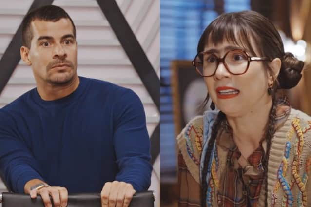 Júpiter (Thiago Martins) e Lupita (Daphne Bozaski) em Família é Tudo (Foto: Reprodução / Globo) Júpiter (Thiago Martins) e Lupita (Daphne Bozaski) em Família é Tudo (Foto: Reprodução / Globo)