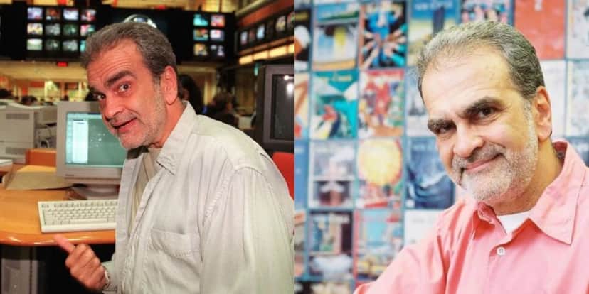 O jornalista ficou famoso ao participar de um quadro do Fantástico (Reprodução: Montagem TV Foco) O jornalista ficou famoso ao participar de um quadro do Fantástico (Reprodução: Montagem TV Foco)