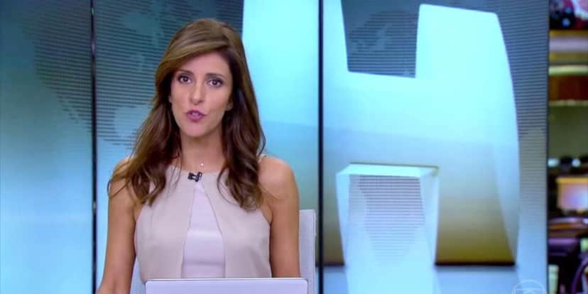 A jornalista esteve durante alguns anos no grupo de rodízio dos principais jornais (Reprodução: Globo) A jornalista esteve durante alguns anos no grupo de rodízio dos principais jornais (Reprodução: Globo)