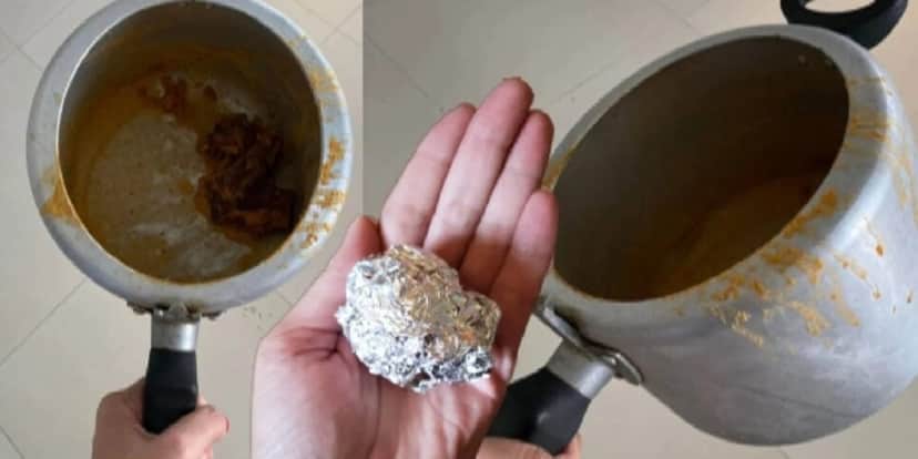 Panela pode ser limpa com bolinha de papel alumínio (Foto: Divulgação) Panela pode ser limpa com bolinha de papel alumínio (Foto: Divulgação)