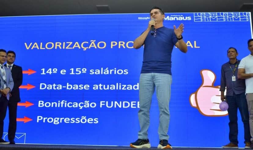 Prefeito David Almeida (Foto: Reprodução / Daniel Brandão) Prefeito David Almeida (Foto: Reprodução / Daniel Brandão)