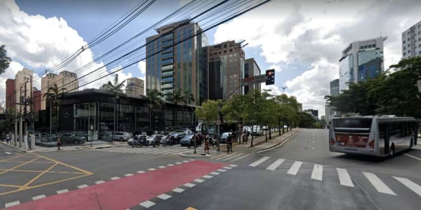 Esquina da Tabapuã com a Faria Lima (Reprodução: Internet) Esquina da Tabapuã com a Faria Lima (Reprodução: Internet)