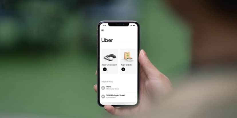 Aplicativo da Uber (Foto: Reprodução/ Internet) Aplicativo da Uber (Foto: Reprodução/ Internet)